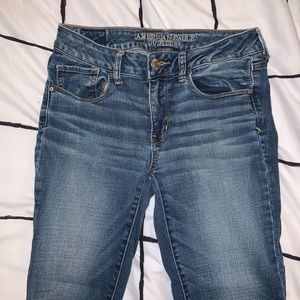 American Eagle Mid Rise Jeans Size 8